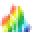 大型彩虹水晶簇