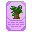 卡片-深色橡木树苗