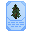 卡片-云杉木树苗 (Spruce Sapling Card)