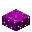紫色湿泡沫半砖